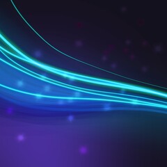 abstracts space blue and black  background in minimal style 