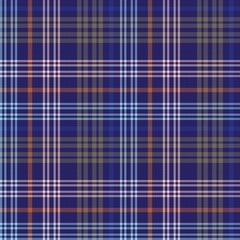 Brown Asymmetric Plaid textured Seamless Pattern