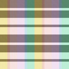 Rainbow Pastel Plaid textured Seamless Pattern