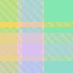 Rainbow Pastel Plaid textured Seamless Pattern