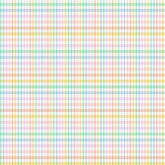 Rainbow Pastel Plaid textured Seamless Pattern