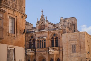 Views from Mdina in the country of Malta