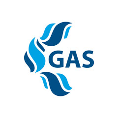 Vector logo of the gas station and equipment