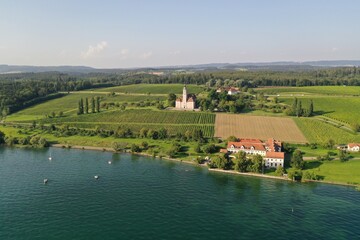Fototapeta premium The famous Church Birnau at Lake Constance, Germany