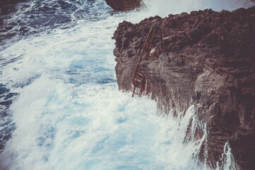 Views from around the Gozo coastline in Malta