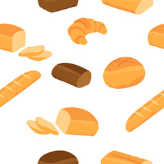Seamless pattern bread