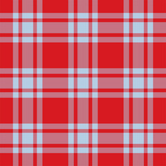 Plaid seamless pattern. Vector background of textile ornament. F