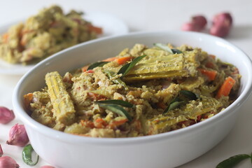 Aviyal is a popular Kerala dish and it is an essential part of the meal