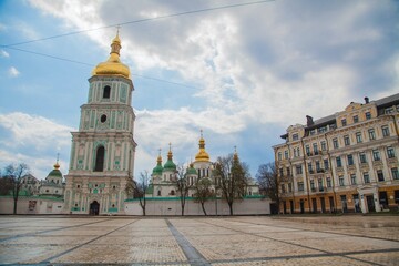 St. Sophia’s Cathedral and Belltower in Kyiv, Ukraine