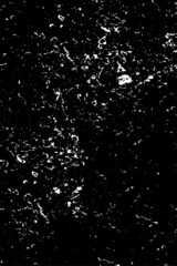 The grunge texture is black and white. Vector monochrome background