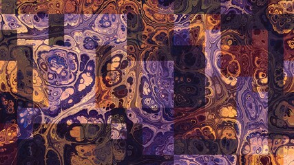 Digital fractal pattern. Abstract background.