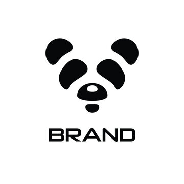 love panda logo design 