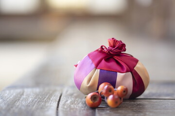 Celebration image of Korea,traditional lucky bag