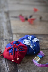 Korean traditional holiday image, traditional package