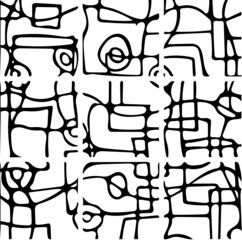 Abstracte Vorlage für's Erstellen von Gestaltungselementen