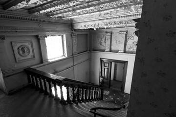 abandoned building in germany old