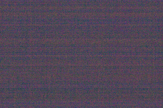 abstract background of grain or noise from digital camera sensor after increasing exposure by software with vignette appearing on the corners, static TV noise, poor signal