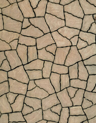 Close up Cracked Concrete Brick  Texture. Abstract background