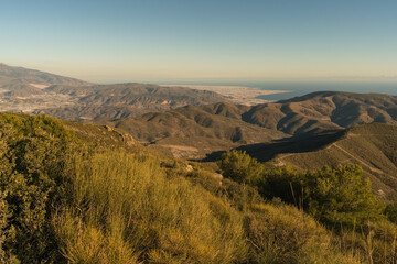 mountainous landscape in southern Spain