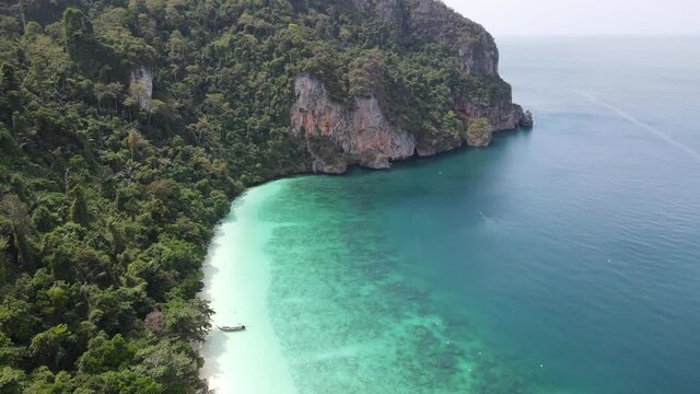 Loh Dalum Beach on Phi Phi Island, Thailand