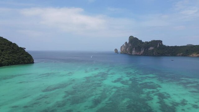 Loh Dalum Beach on Phi Phi Island, Thailand