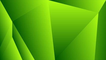 abstract polygon smooth green background