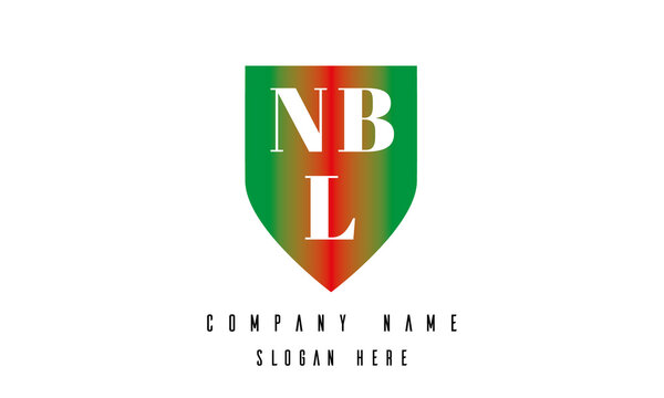 NBL shield creative latter logo victor