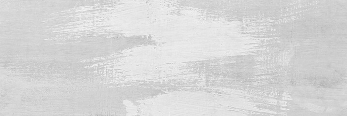 Panorama of White vintage wooden table top pattern texture and seamless background