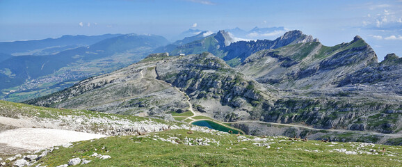 Randonnée au Lac de la Grande Moucherolle dans le Vercors en France