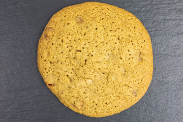 chewy coffee cookie with caramel chunks