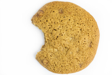 chewy coffee cookie with caramel chunks