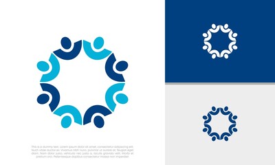 Human Resources Consulting Company, Global Community Logo	