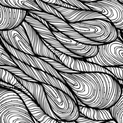 Seamless pattern with flow lines and swirls, textured background for your design projects, textile, wrapping, wallpaper, web