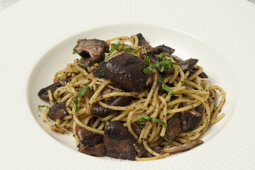 mushroom pasta
