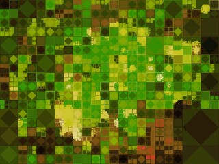 Abstract Geometric Digital Wallpaper