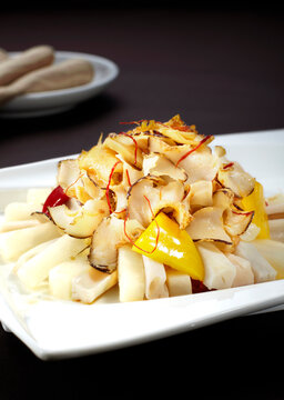 Delicious Chinese Dish, Fried Conch Slices