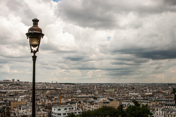 View on Paris from the Sacre Coeur