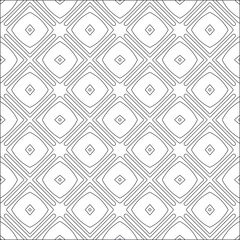 Vector pattern with symmetrical elements . Repeating geometric tiles from striped elements. black patterns.