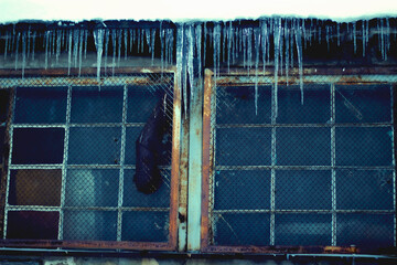 sople nad oknem © Dominik Zarębski