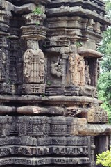 Fototapeta na wymiar Shiv Mandir of Ambarnath is a historic 11th-century Hindu temple in mumbai,maharashtra,india,asia