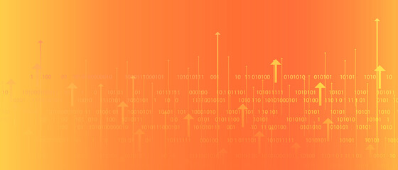  Technology background, Big data concept 