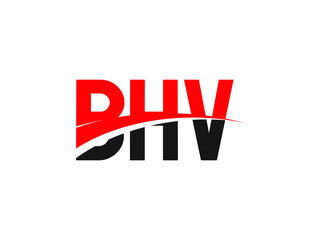 Obraz premium BHV Letter Initial Logo Design Vector Illustration