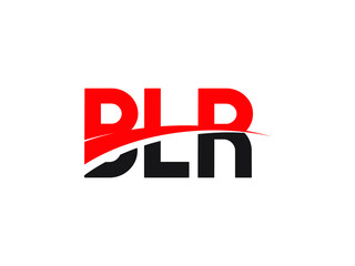 BLR Letter Initial Logo Design Vector Illustration