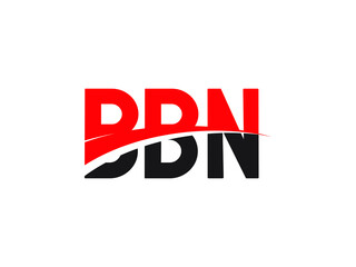 BBN Letter Initial Logo Design Vector Illustration