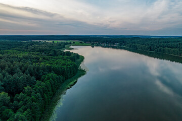 Jezioro Giłwa (Rentyńskie). Mazury, Poland.