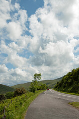 Road in the mountains