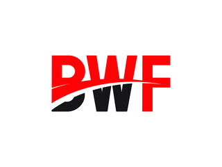 BWF Letter Initial Logo Design Vector Illustration
