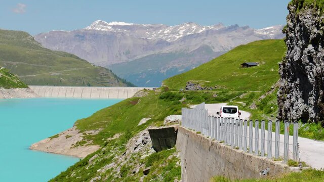 At Lac De Moiry in Switzerland. 