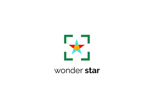 Wonder Star Logo Design Template
