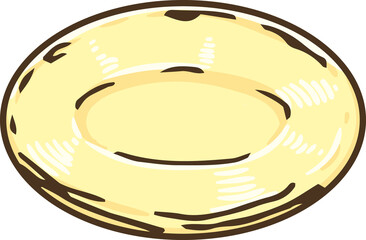 Yellow Soup Plate